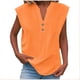 thumbnail image 3 of Conjuntos de otoño para mujer,Blusa de mujer con cuello en V, camiseta holgada de manga larga, mezcla de algodón y lino, top informal para uso diario, sopatenor, 3 of 8