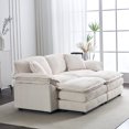 thumbnail image 3 of Grand Canapé Modulaire Combiné, Canapé Nuage Confortable, Canapé de style Moderne, Convient pour le Salon, Mousse, 3 of 13
