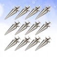 thumbnail image 2 of Cone Nail Silver Alloy 20Pack For DIY Decoration Art Making Leather Crafts Clothes Making, 2 of 8