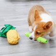 thumbnail image 3 of MesaSe 2 in 1 Dog Snuffle Molar Toy Set Plush Corn Puppy Interactive Sniffing Training Toy Dog Slow Feeding Toy Pet Chewing Grind Teeth Activity Toy for Natural Foraging Skill Stress Rele, 3 of 5