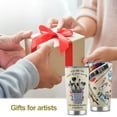 thumbnail image 2 of Artist Gifts for Women - Teacher Gifts for Women - Art Teacher Gifts for Her Him - Funny Birthday Gifts for Painting Lovers - Stainless Steel Coffee Cup - 20oz Tumbler with Lid Traveling Cups, 2 of 6