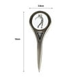 thumbnail image 4 of Toudaret 1 Pcs Divot Tool Ergonomic Design Golf Training  Single-tooth Golfing Pitch Repair Ball Marker for Golf Practice, 4 of 8
