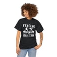 thumbnail image 3 of Fencing Make New Friends Shirt, Fencer T-shirt Gift, En Garde Tee - ID: 816, 3 of 7
