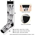 thumbnail image 3 of Coolnut Cute Baby Penguins Compression Socks Women Men for (20-30mmHg) Athletic Sports, Running, Travel Knee High Stockings Gift, 3 of 7