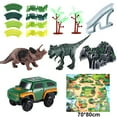 thumbnail image 6 of Anpro Dinosaur Toys Race Track Toy Set for Kids, Race Car Track Set Christmas Gifts For Boys Girls Kids, 6 of 7