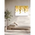 thumbnail image 5 of Yellow Botanical Wall Art for Living Room,Canvas Picture Wall Decor for Bathroom Bedroom,Watercolor Spring Eucalyptus Leaves Painting Artwork for Office Kitchen Hallway Dining Room Home Decor 16"x20", 5 of 8