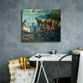 thumbnail image 4 of Epic Graffiti 'The Miraculous Draught of Fishes' by Raphael, Canvas Wall Art, 24"x20", 4 of 8
