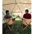 thumbnail image 2 of Senfot Pop-Up Screen Tent Gazebo, Pentagonal Camping Tent with 5-Sided Canopy Shelter, 210D Oxford Fabric for Patio Backyard Lawn, 2 of 7