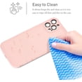 thumbnail image 4 of Silicone Case for iPhone 14 Pro 6.1 inch, Slim Liquid Silicone Case Shockproof Full Body Protection Phone Case with Anti-Scratch Microfiber Ultra Slim Soft Bumper Cover - Pink, 4 of 16