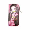 thumbnail image 1 of Cartera Kamados Nezukos con personajes de anime, delgada, plegable, de poliuretano, 1 of 2