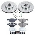thumbnail image 3 of PowerStop Front Z23 Evolution Sport Carbon-Fiber Ceramic Brake Pad and Drilled & Slotted Rotor Kit Fits: BMW Select Models K8824, 3 of 10
