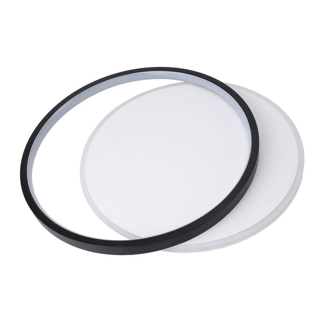Lámpara de Techo LED, Lámpara de Techo LED Moderna Redonda Acrílica Con Control Remoto, Accesorio de Iluminación de Montaje empotrado para Dormitorio, 3 temperaturas de color