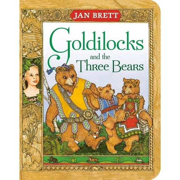 Goldilocks and the Three Bears, (Board Book)