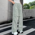 thumbnail image 6 of JLMSPLWG Warm Pants Soccer Pants Girls Cargo Pants Size 7-8 Kids Cargo Teen Girls Clothes 5/6 Girls Children Clothes Girls, Green 10-11 Years, 6 of 6