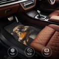 thumbnail image 6 of Yiaed Modern Funny Duck Print Carpet Floor Mats for Cars, Auto Accessories Front & Rear Car Floor Mats Car Floor Foot Mat Sets of 4 Pieces, 6 of 7