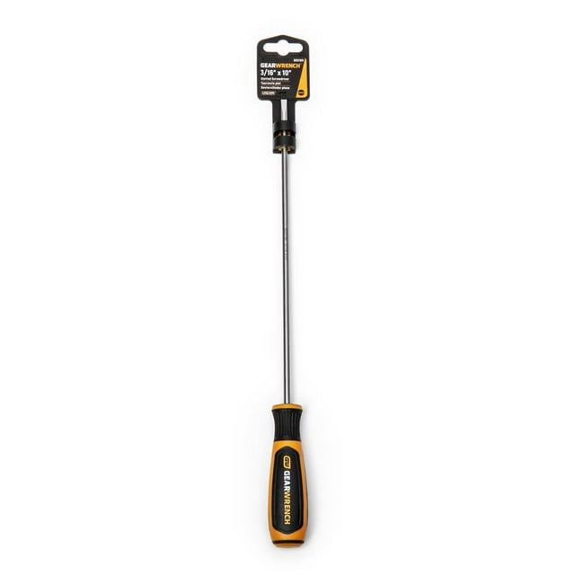 Destornillador GEARWRENCH, armario ranurado de 3/16 pulgadas x 25,4 cm