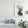 thumbnail image 3 of Trademark Fine Art 'Deer Portrait 1' Canvas Art by Fab Funky, 3 of 3