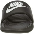 thumbnail image 4 of Nike Victori One Women's Slide Sandals Color: Black White Size: 7, 4 of 6