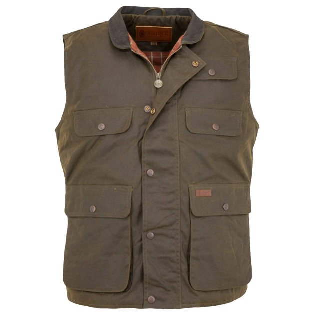 Outback Trading Men's Standard Overlander Vest, Bronze, X-Large