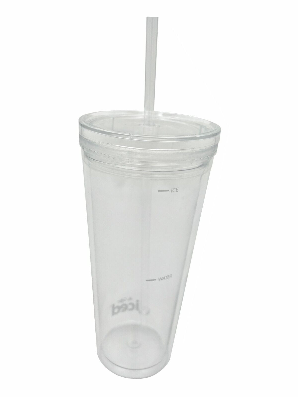 Mr. Coffee Iced Coffee Maker 2128308, 2131483, 2131500, 2131729 Replacement Tumbler with Lid & Straw