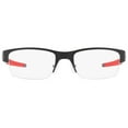 thumbnail image 2 of oakley 0ox3226 crosslink 0.5 semi rim rectangular eyeglasses for unisex - size 55, 2 of 6