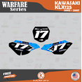 thumbnail image 4 of Kalair GFX Graphics Kit for Kawasaki KLX125 (2003-2007) Warfare Series, 4 of 5