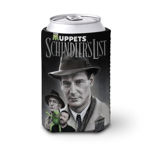 La Lista de Schindler Funda enfriadora de latas, aislante de bebidas para mantener frías o calientes, funda térmica plegable para latas, portabebidas reutilizable