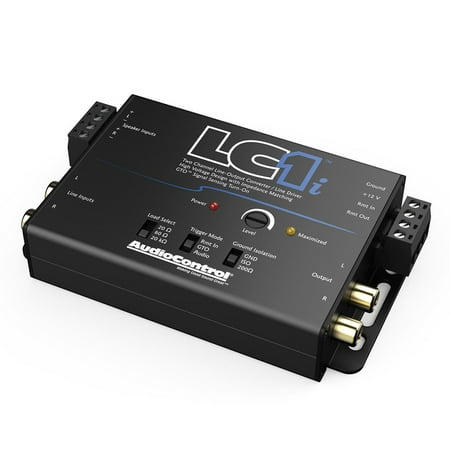 AudioControl - 2-Channel Active Line Output Converter and Line Driver - Black