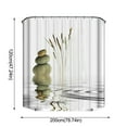 thumbnail image 2 of Hearth & Gear Shower Curtain 120x200cm Digital Printing Modern Design Polyester Fabric Washable With Hooks Included Shower Rod Cover Clear Shower Curtain 80 Shower Curtains Solid Color Shower Curtains, 2 of 7