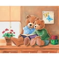 thumbnail image 3 of Jasper 24x20 Black Modern Framed Museum Art Print Titled - Mrs. And Mr. Bear II, 3 of 5