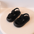 thumbnail image 4 of Zapatos sencillos de bebé para mujer, sandalias de fondo suave anticolisión para niños de 1 a 3 años, zapatos de playa para aprender a caminar, 4 of 4