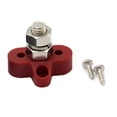 thumbnail image 4 of LOVIVER 3/8inch Rouge Bloc de Jonction Isolé Terminal Goujon pour Bateau de Mer, 4 of 8