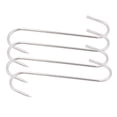 thumbnail image 2 of HONSHEN Meat Hooks 6 Inch 4mm S-Hook Stainless Steel Meat Processing Butcher Hook Pot Hooks (6 Inch), 2 of 4