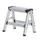 thumbnail image 4 of Escalera plegable, fácil de transportar, estable, de aleación de aluminio, escalera en espiga gruesa, taburete para el hogar, cocina, tienda,, 4 of 8