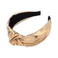 thumbnail image 2 of Headbands For Women! WQQZJJ Headwraps For Women Fashion Bow Knot Leather Hairband Women Hair Head Hoop Girls Hair Headband Gifts On Clearance, 2 of 4