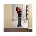 thumbnail image 2 of Puerta de seguridad Liberty Extra ancha Blanca de metal Dreambaby, 99 a 106 cm de ancho y 76 cm de altura, 2 of 4