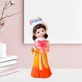thumbnail image 4 of Estatua tradicional china para niñas, escultura de mesa, figura rústica coleccionable, de resina para dormitorio en casa, para sala de Mariposa Macarena Figuritas de niña de resina, 4 of 7