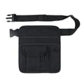 thumbnail image 1 of Bolsa de dinero para cintura de camarero, delantal de camarera de restaurante de lona, ​​bolsa con cinturón ajustable, soporte para cheques, contenedor de bolsa para servidor, 1 of 5