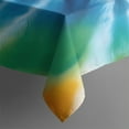 thumbnail image 3 of Colorful Rainbow Tie Dye Spiral Pattern Rectangle Tablecloth 60"x84",Waterproof Polyester Rectangle Table Cloth, Wipeable Spillproof Polyester Tablecloth for Dining, Camping, Indoor and Outdoor, 3 of 5