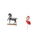 thumbnail image 5 of Elegante Escultura De Pájaro Equino Para Escritorio Y Jardín, Adorno Inspirado En Un Caballo De Pie Y Un Flamenco Para Decoración Del Hogar Y Exteriores., 5 of 8