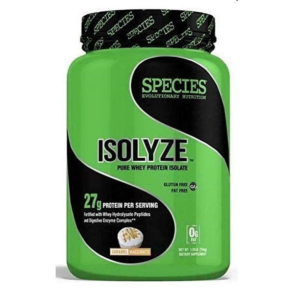 Species Nutrition Isolyze Caramel Macchiato, 3.1 Pound