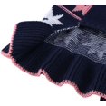 thumbnail image 5 of Suéter para perro, suéter pequeño de cuello alto para perro, vestido de punto, ropa cálida para perro, azul marino S JM, 5 of 5