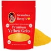 Grandma Betty's Yellow Grits, Gluten-Free, Sugar-Free, Sodium-Free, and Dairy-Free. Made in . Cooks in 6 Minutes. 20oz. Bag