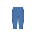 thumbnail image 5 of Vhkiploz Summer Leggings for Women Knee Length High Waisted Solid Color Pull On Knee Lenght Pants Stretch Yoga Running Gym Running Active Workout Biker Short Blue M, 5 of 6