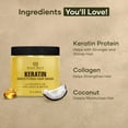 Botanic Hearth Keratin Hair Mask Biotin, Collagen & Coconut Oil for