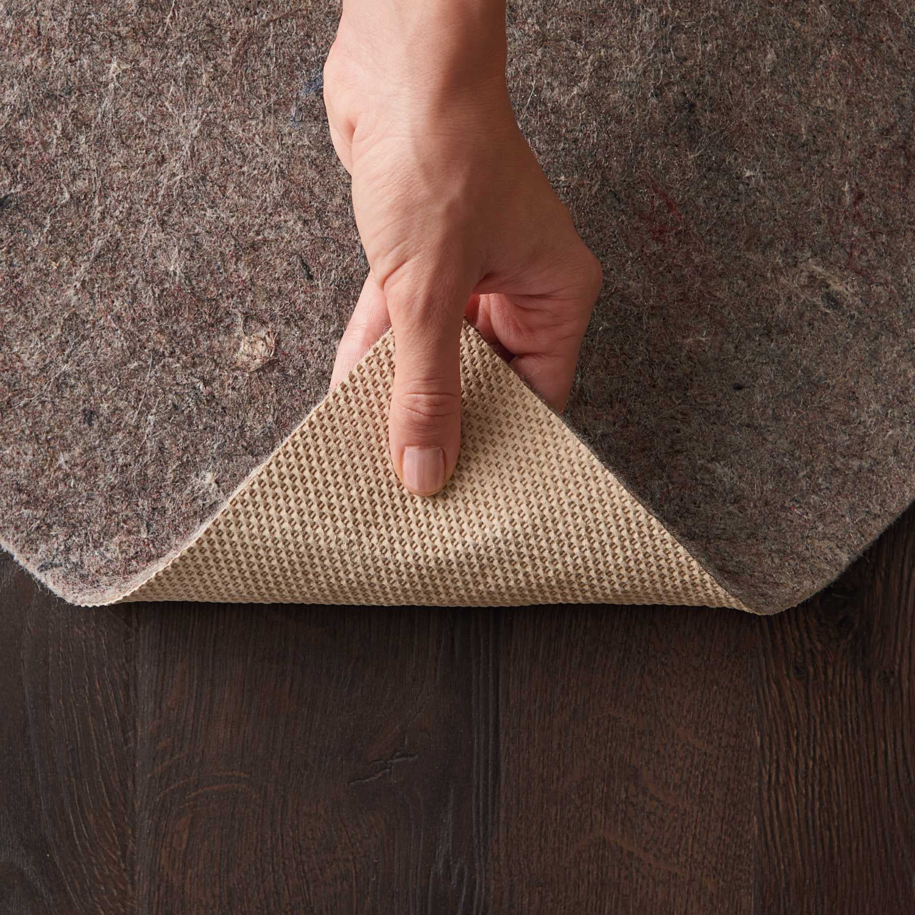 Nourison Synthetic Rug Pad, 2" x 12", Brown