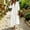 White Dresses for Women, variant on Ygbgbb Womens Dresses Three Quarter Ruffle V Neck Lace Up Bust Smocked Waist Flowy Maxi for Tropical Beach Vacation Village Stroll White L