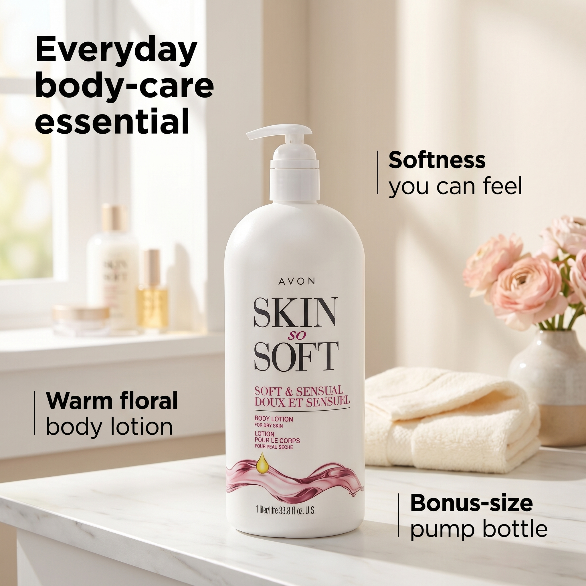 Avon Skin So Soft Argan Oil Moisturizing Body Lotion photo 6