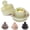 Green Onyx, variant on Radicaln Marble Mini Butter Dish With Lid 4 inches Oceanic Handmade Butter Crock For Spreadable Butter Ideal Butter Crock For Counter With Water French Butter, Crock Pot For Countertop