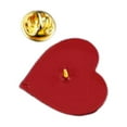 thumbnail image 3 of Red Heart Shaped Silicone Pins (2 Pins), 3 of 3